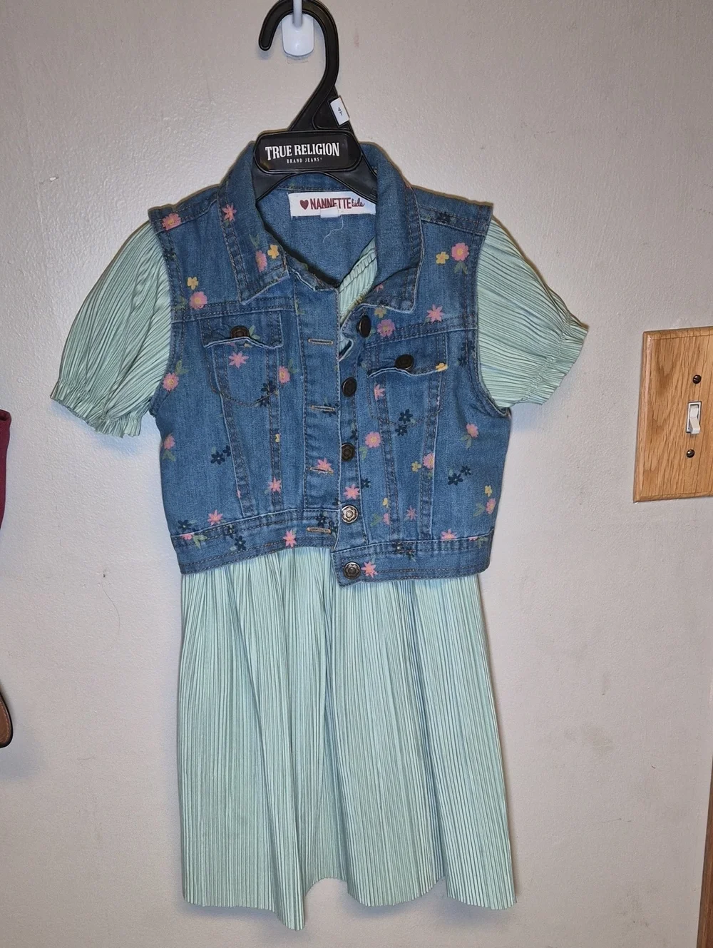 Nannette Striped Dress With Vest